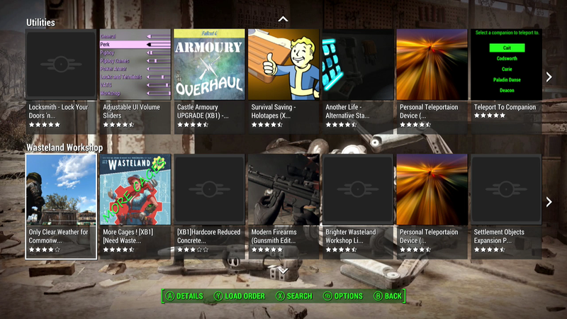 Illustration for article titled The Most Popular Fallout 4 Mods On Xbox One